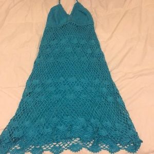 Hand made Caribbean crochet dress
